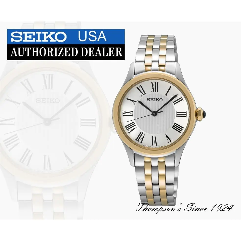 Seiko Essentials SUR612 White Dial