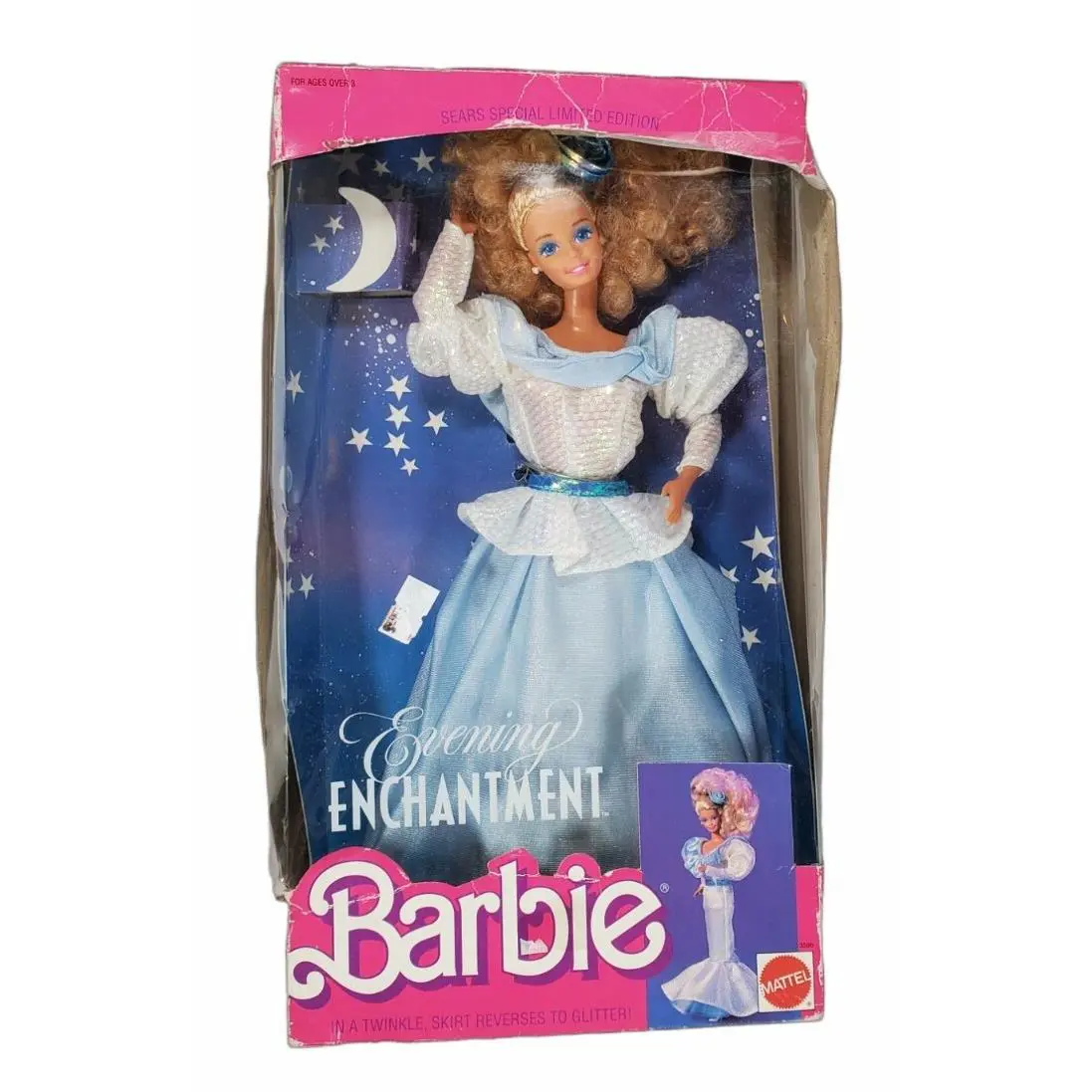 Evening Enchantment Barbie Doll Sears Special Limited Edi 3596 1989 Mattel