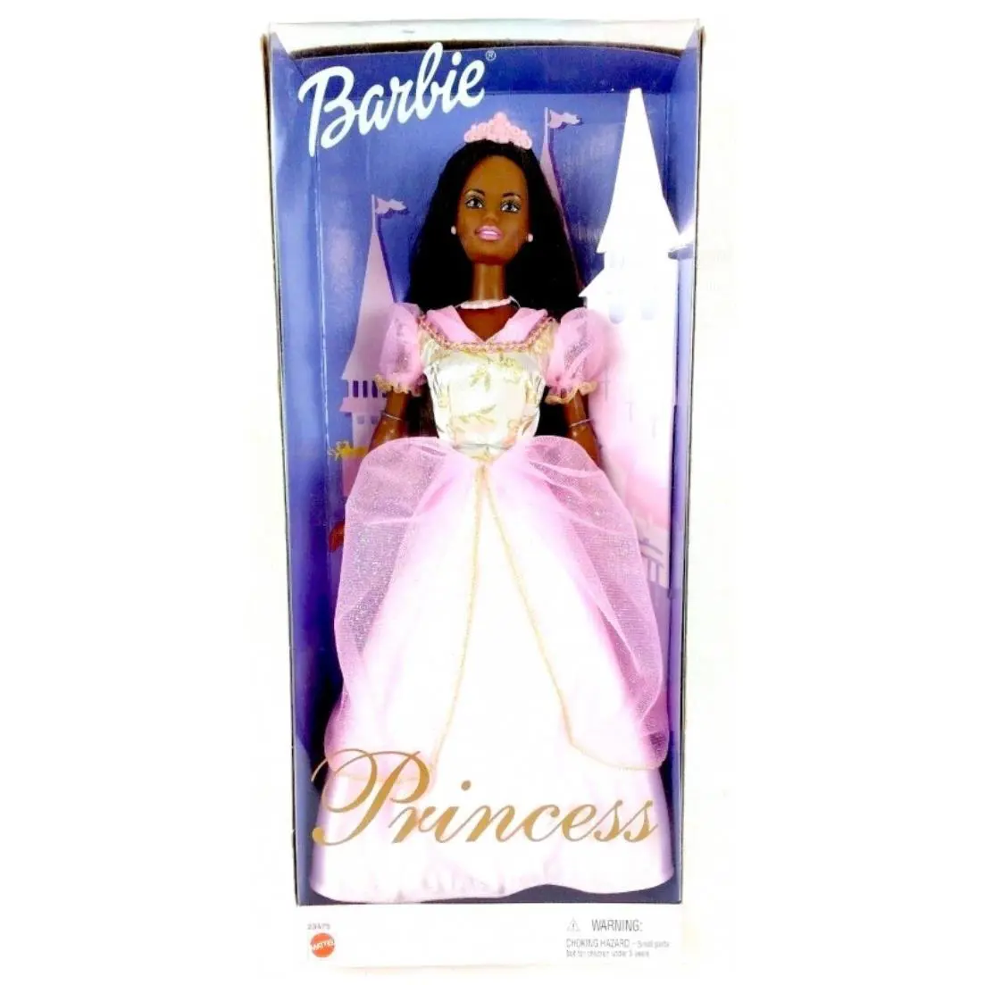 Vintage Princess Barbie Doll Mattel 23475 African American 1999