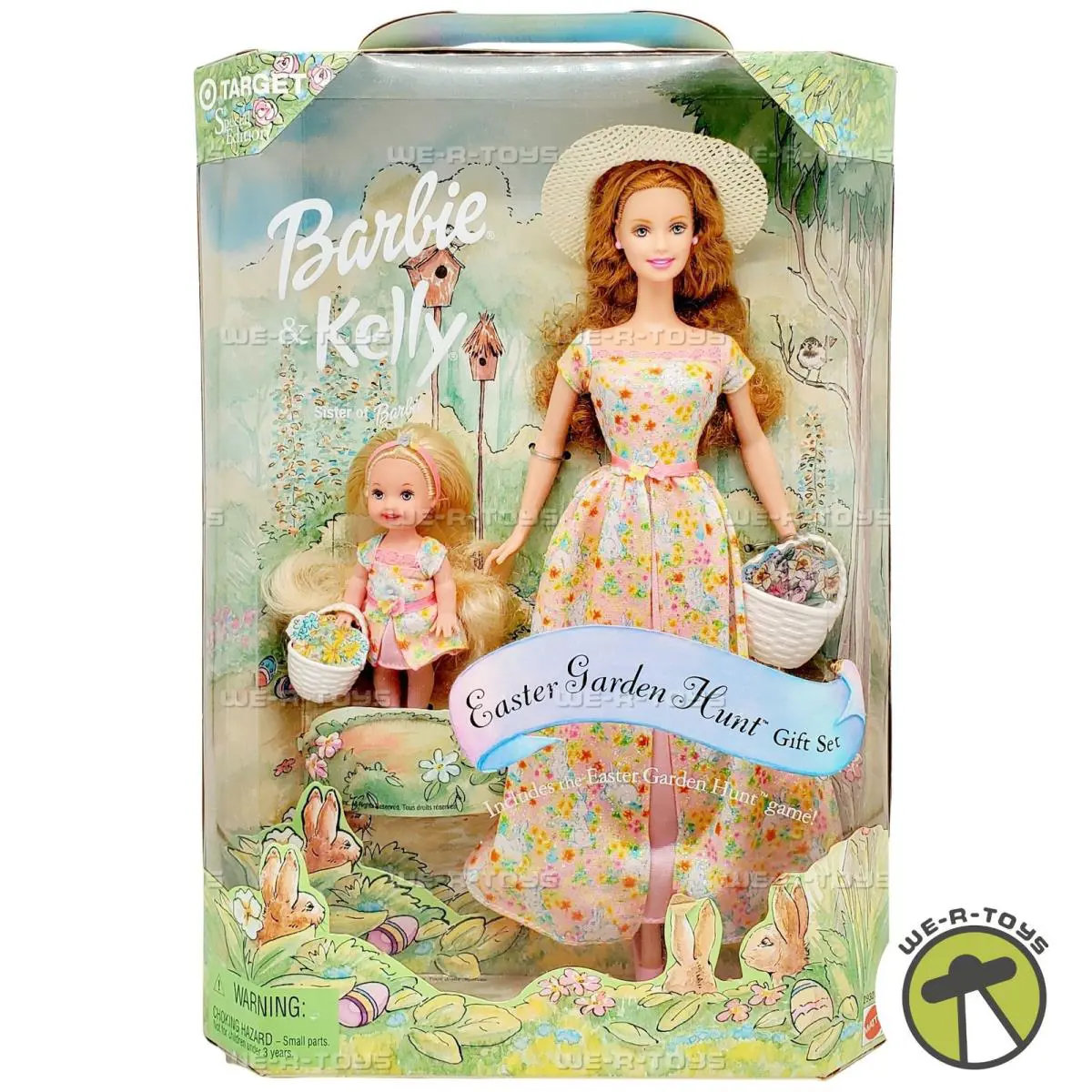 Barbie Kelly Easter Garden Hunt Doll Gift Set 2000 Mattel 29328