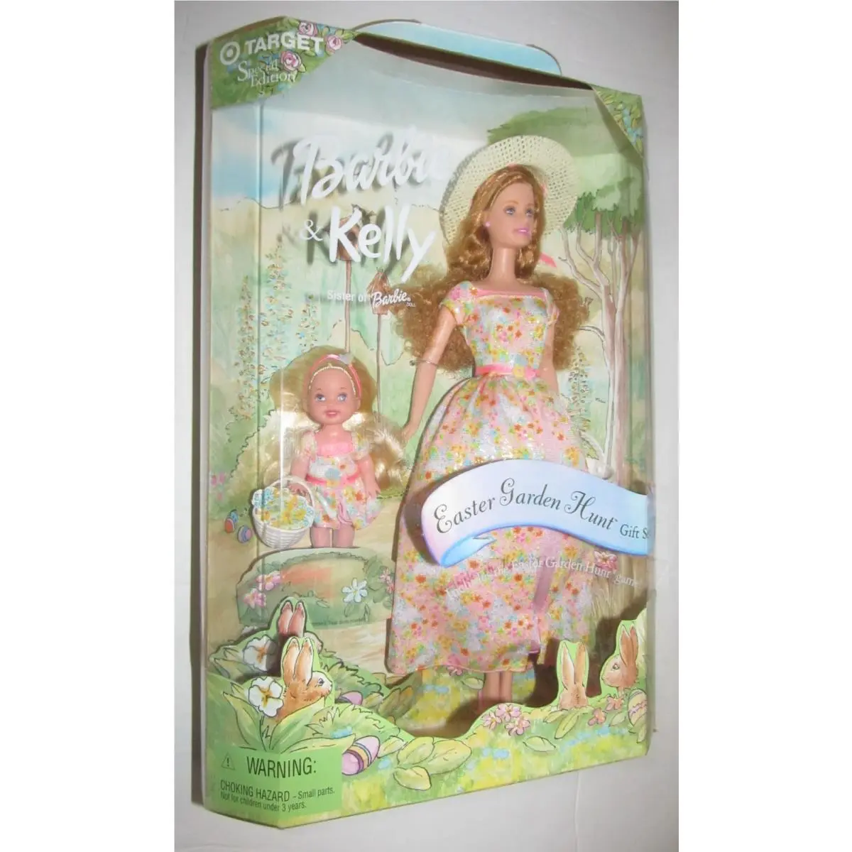 Barbie Kelly Easter Garden Hunt Doll Gift Set 2000 Mattel Excellent New/sealed