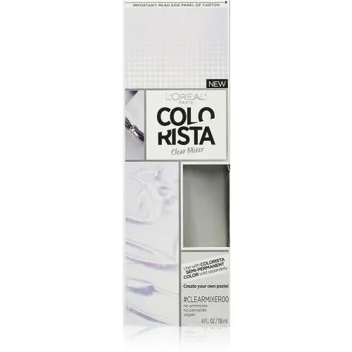 Lot 6 L`oreal Paris Colorista Semi-permanent Hair Color CLEARMIXER00 4 oz