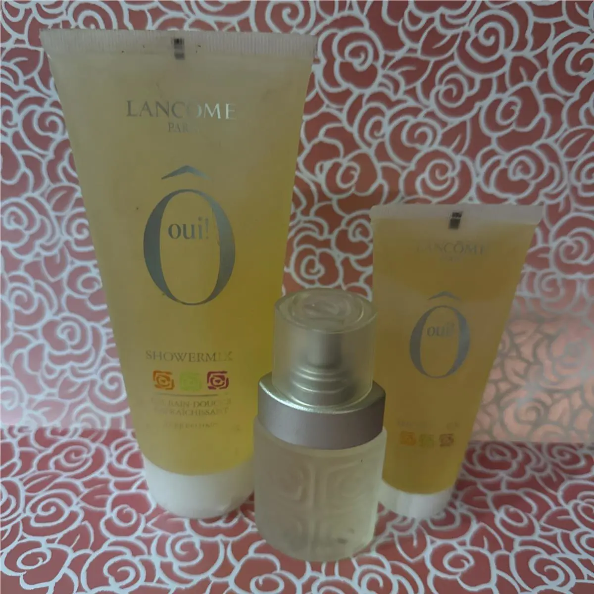Lancome Paris Oui Showermix Bath Shower Gel 6.7 2.5 Fl Oz Edt 1.0 Fl. Oz