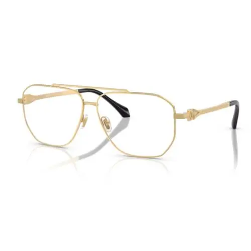 Versace 0VE1307 1002 Gold Square 59mm Men`s Eyeglasses