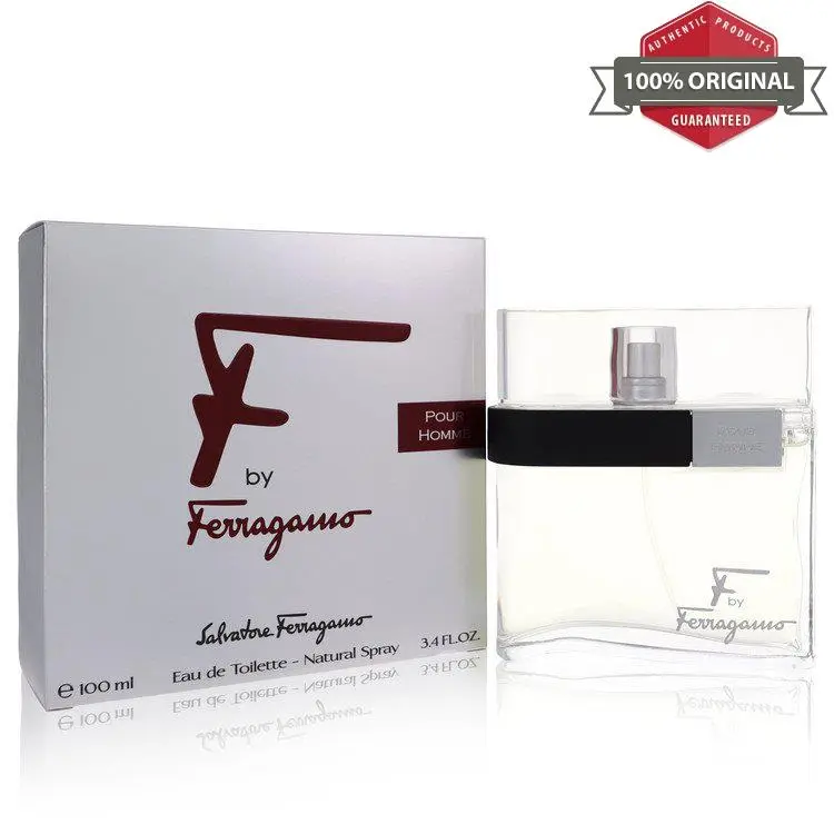 F Cologne 3.4 1.7 oz Edt Spray For Men by Salvatore Ferragamo 100 50 ml