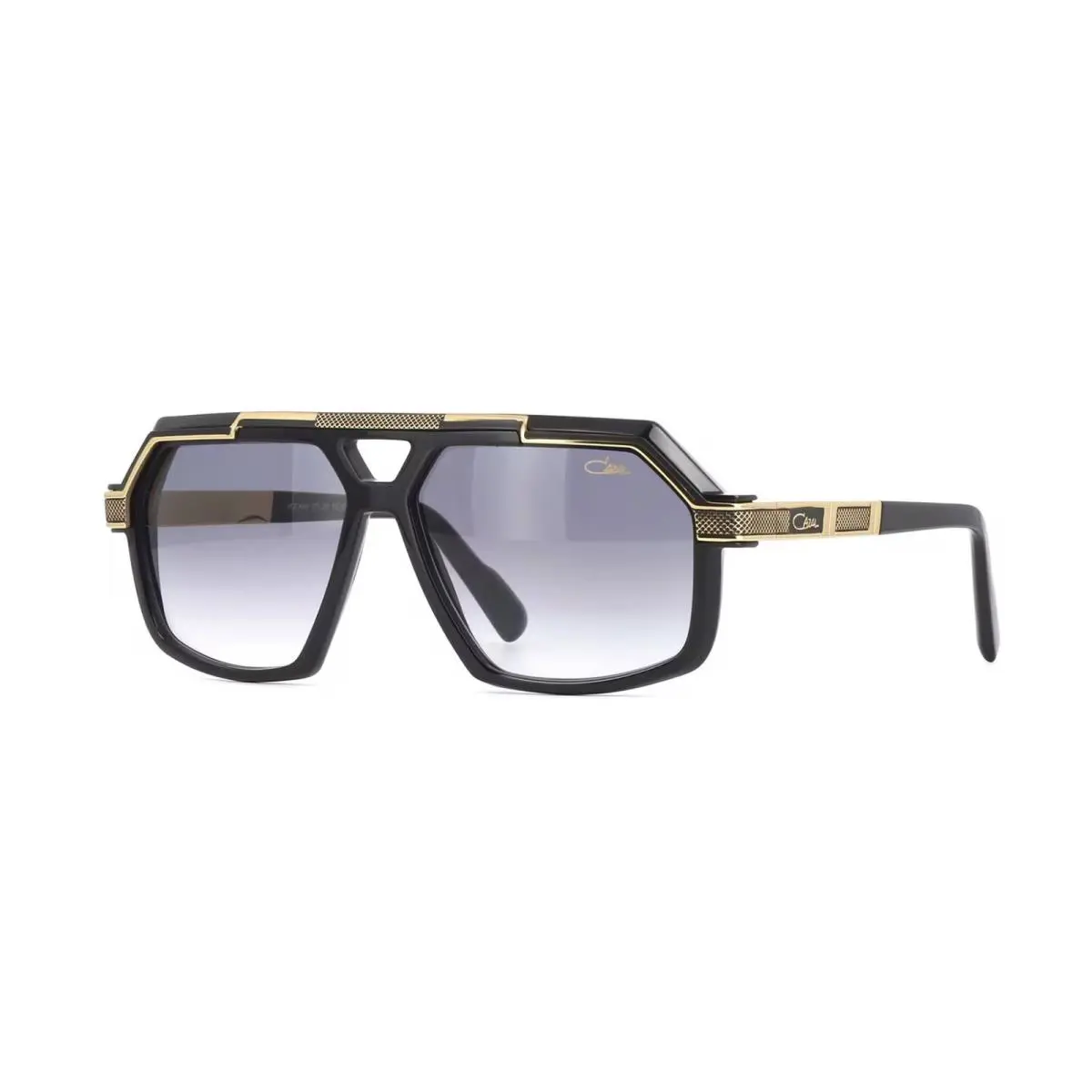 Cazal 8048 Black Gold/grey Shaded 001 Sunglasses