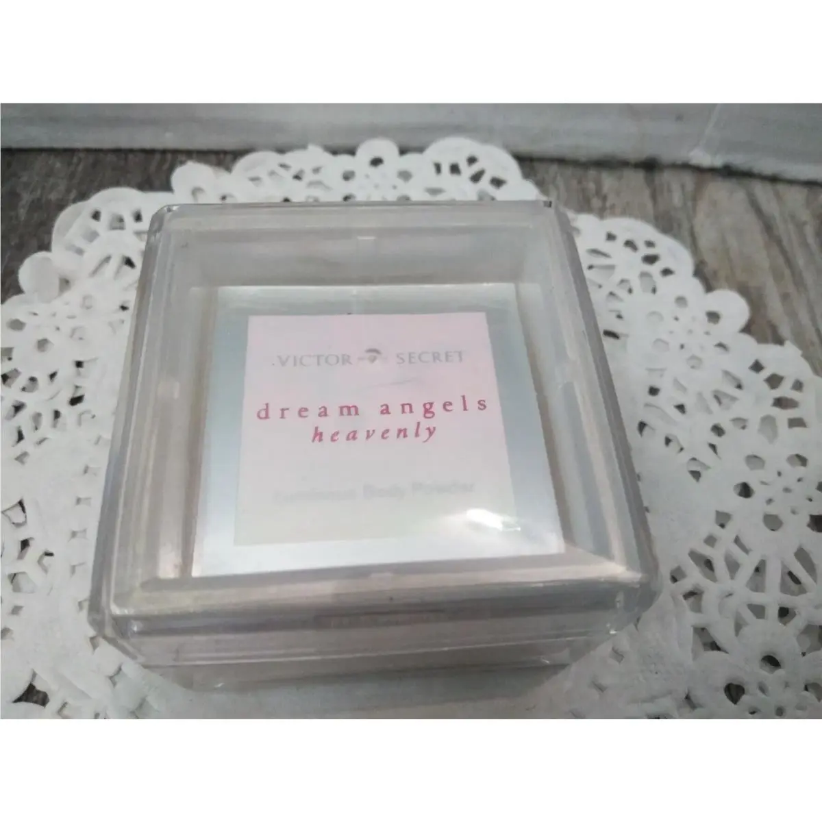 Vtg. Victoria`s Secret Dream Angels Heavenly Luminous Body Powder 0.26 OZ Travel by Victoria's Secret