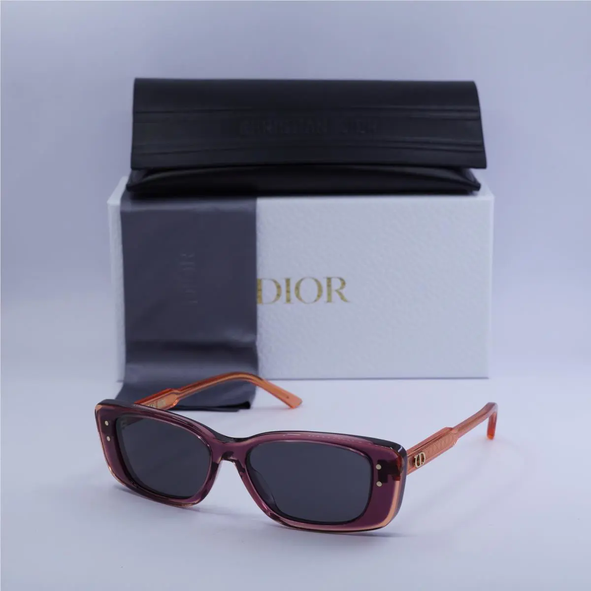 highlight S2I 35A0 Shiny Bordeaux/orange/grey 53-15-140 Sunglasses by Dior