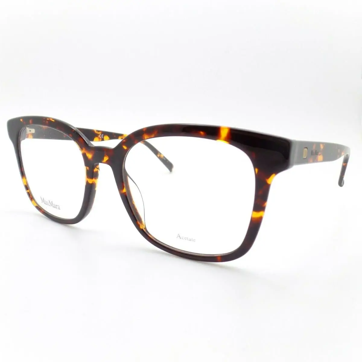 Max Mara MM 1351 581 Havana Black 50m Eyeglass Frame