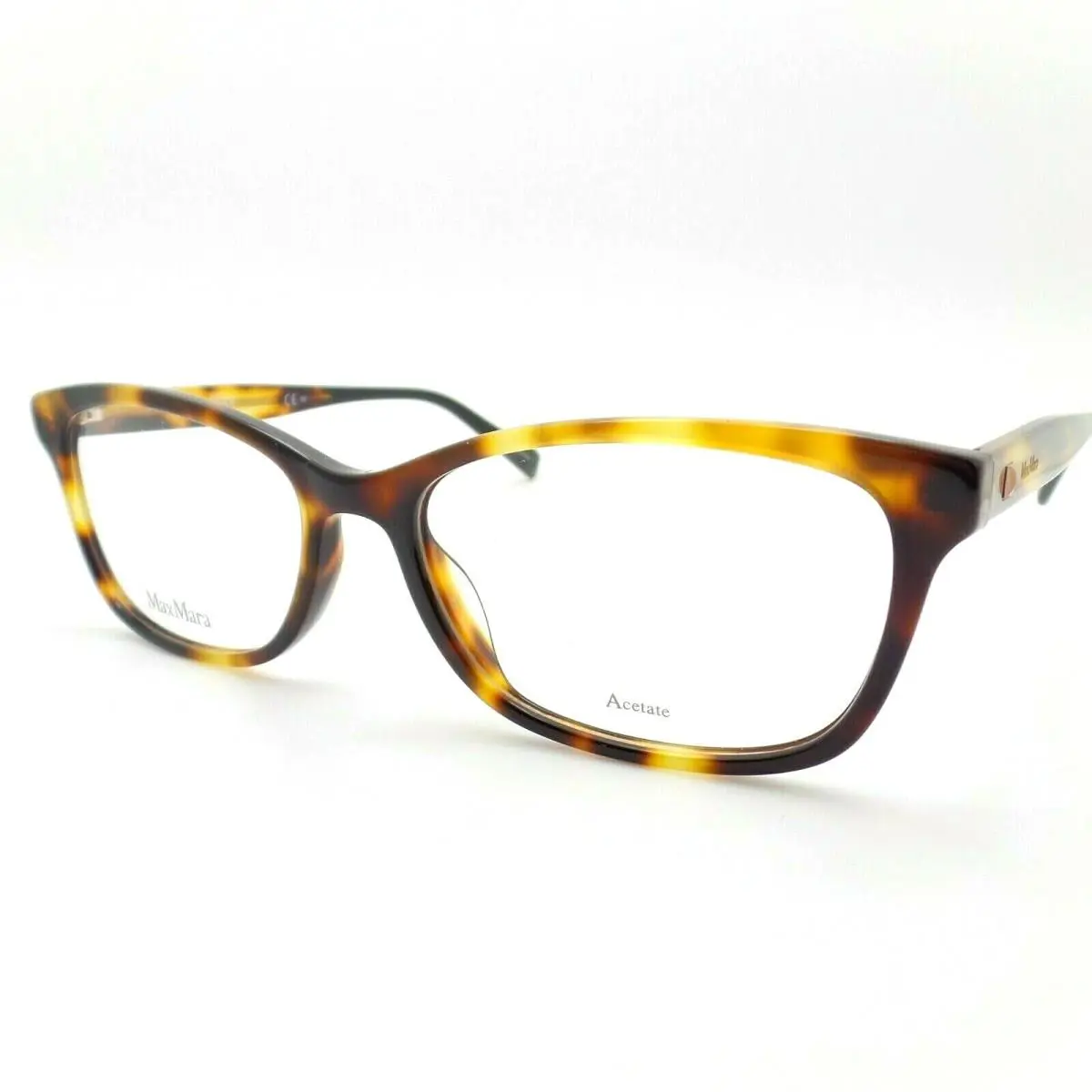 Max Mara MM 1349 581 Havana Black 54m Eyeglass Frame
