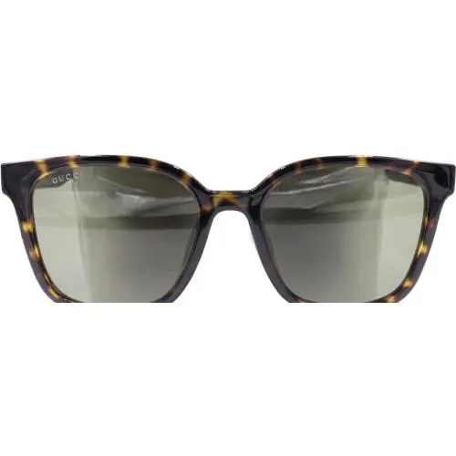 Gucci Square Havana Green Unisex Sunglasses GG1346SK 003
