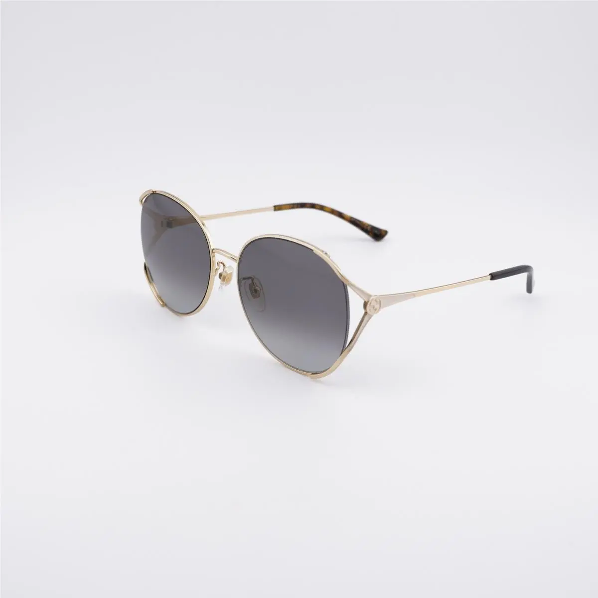 GG0650SK 002 Gold/havana/grey Gradient 59-18-135 Sunglasses by Gucci