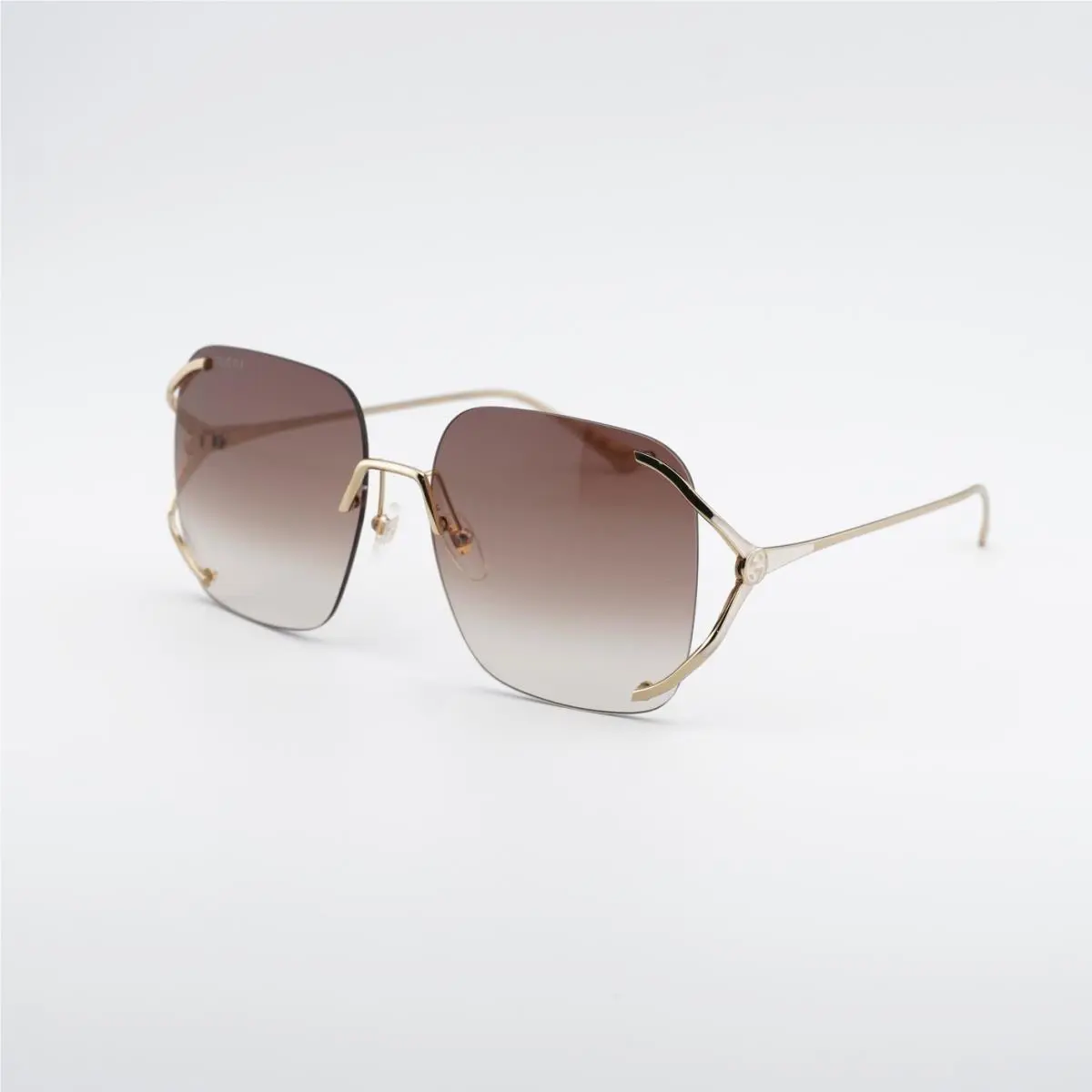 Gucci GG0646S 002 Gold/brown Gradient 60-17-135 Sunglasses