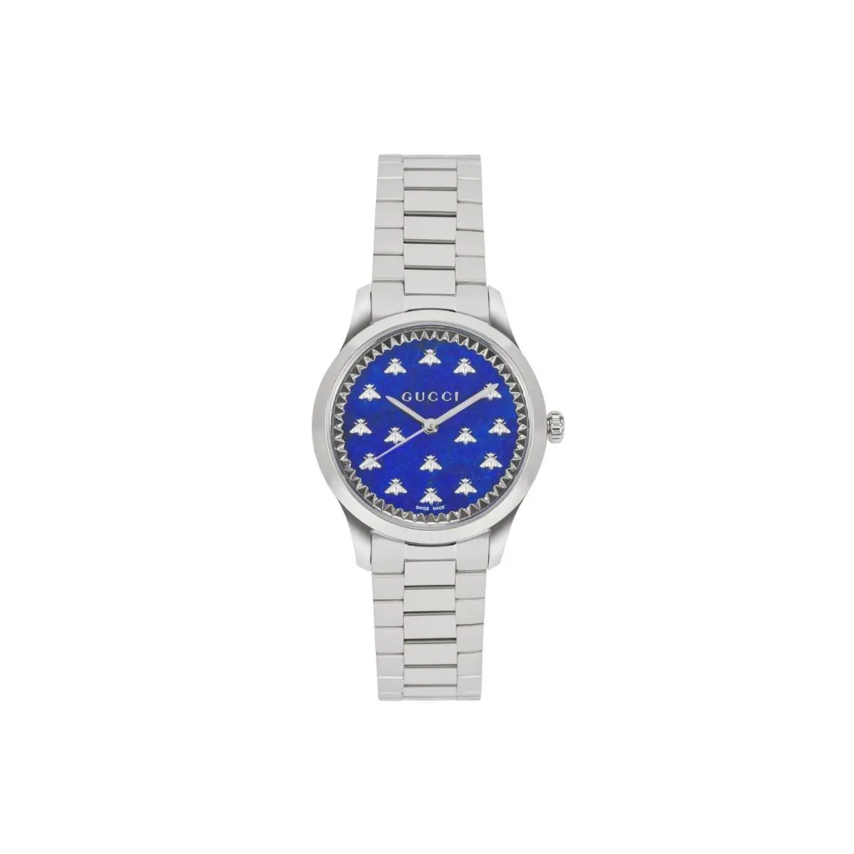 G-timeless Blue Lapis Bracelet Watch 32mm Blue Dial YA1265043 by Gucci