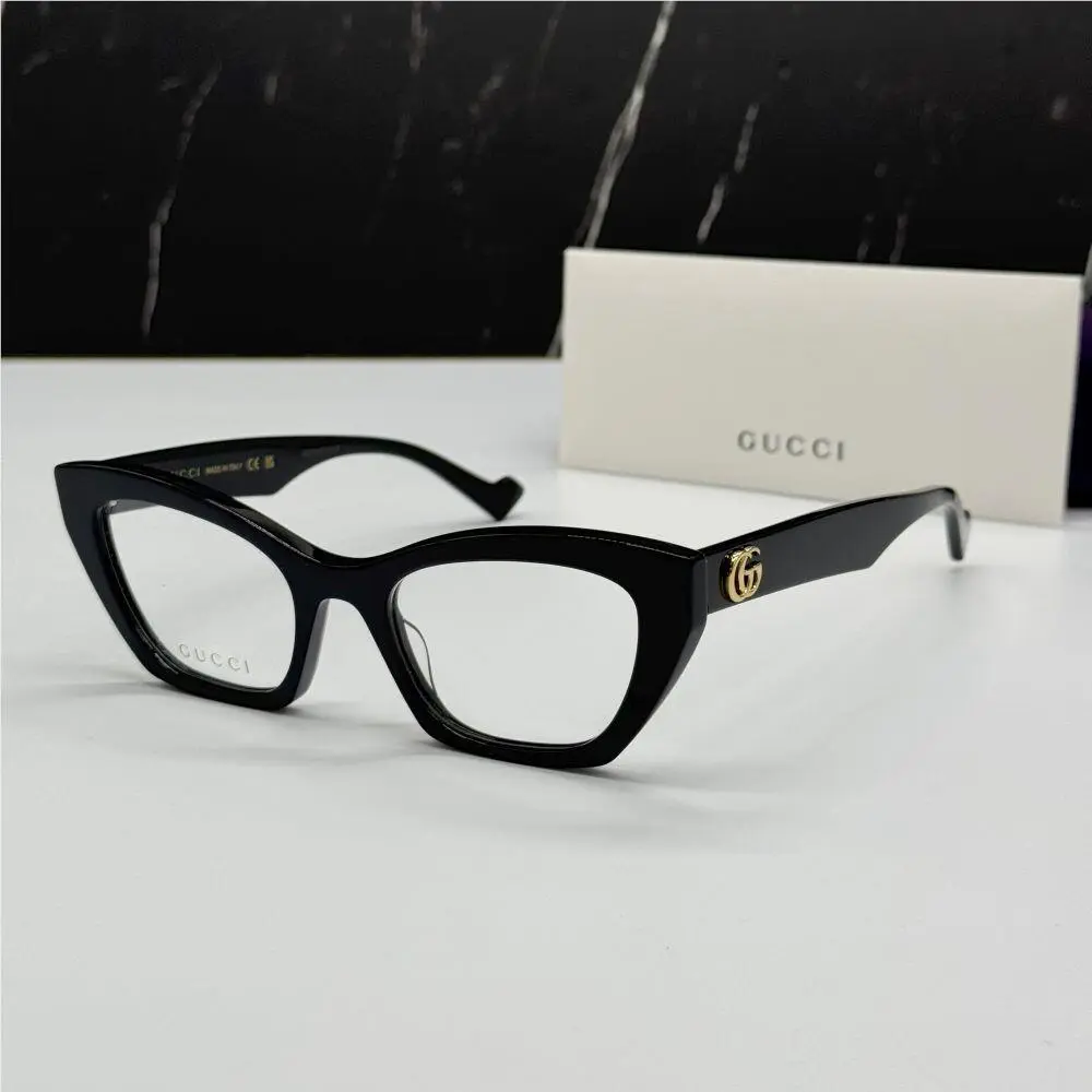 GG1334O 001  Black Cat Eye Women  Eyeglasses by Gucci