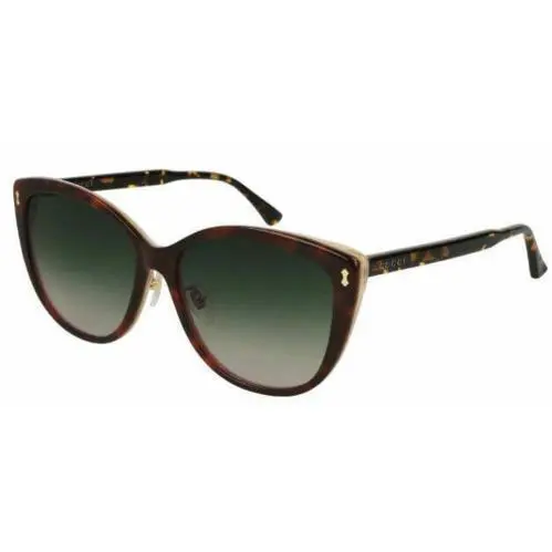 Gucci Havana Green Gradient Women`s Sunglasses GG0193SK 004