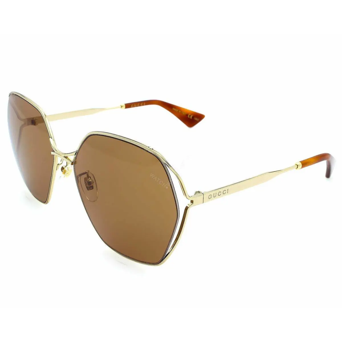 Gucci Brown Lens 63-17-140mm Women`s Sunglasses GG0818SA 002
