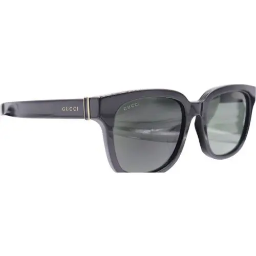 Gucci Women Squared Black Gray Sunglasses GG1512SK-001 54