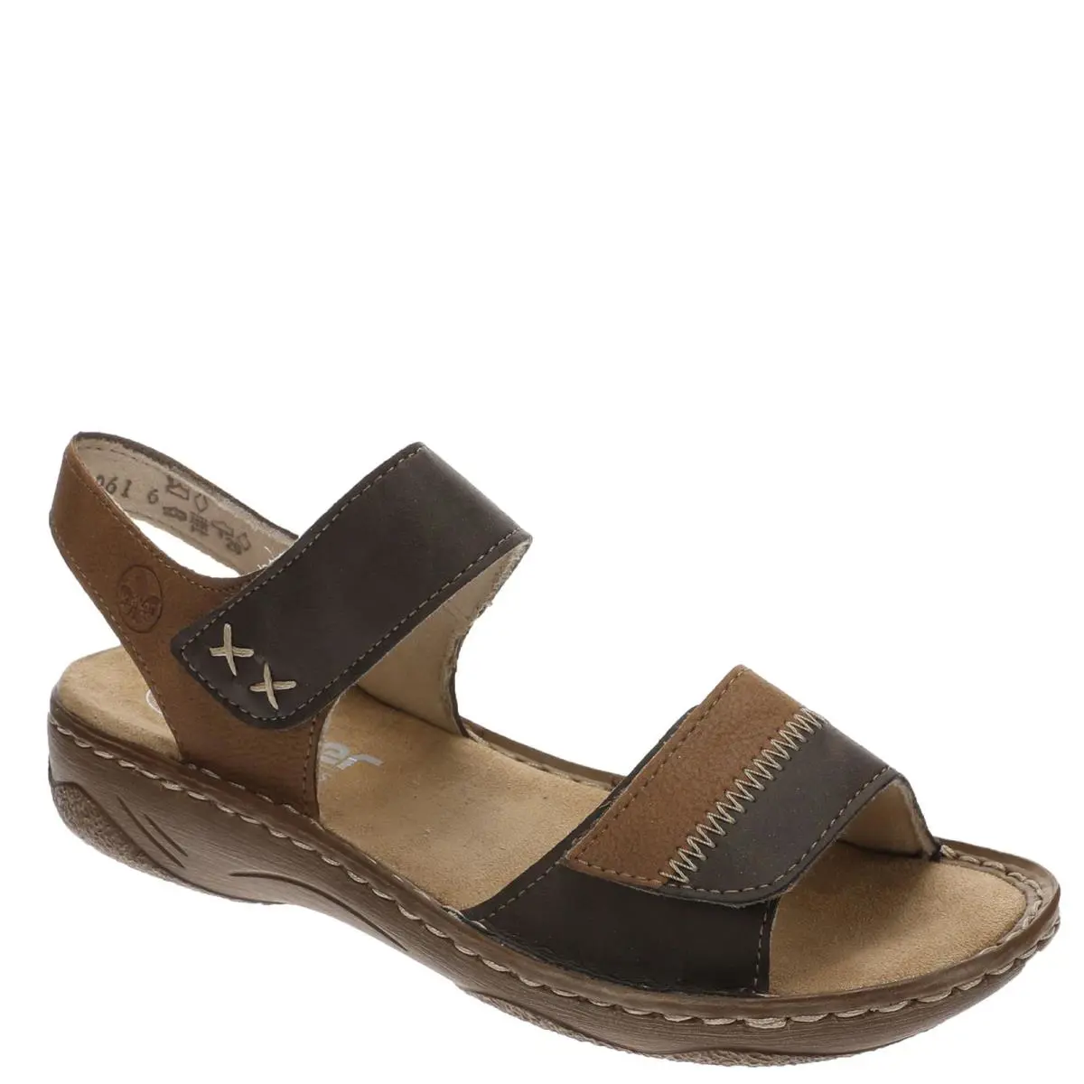 Rieker Regina 60 Women`s Sandal - Brown