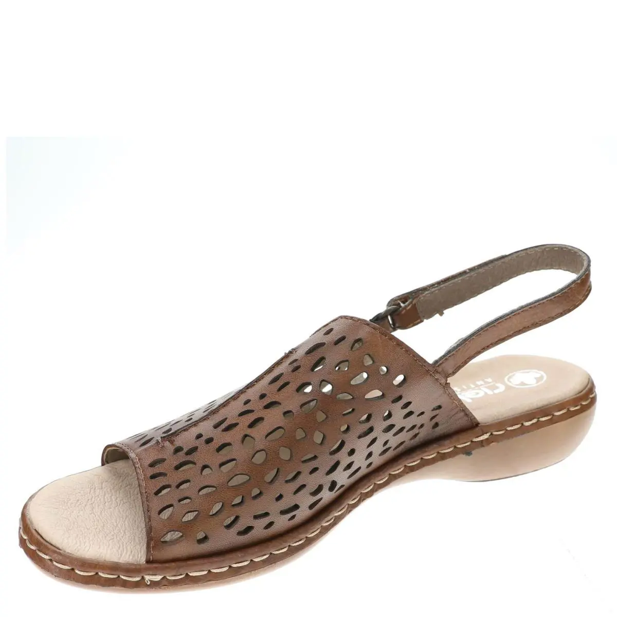 Rieker shoes - Tobacco/Multi 1