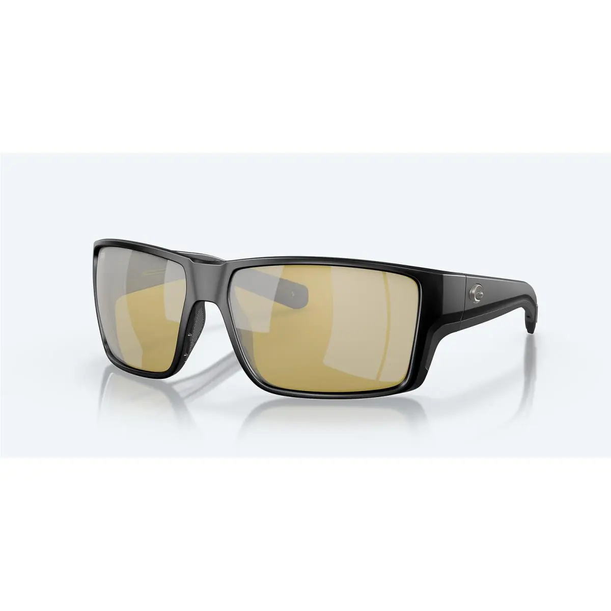 Costa Del Mar Reefton Pro Black/sunrise Silver Mirror 580G Polarized Sunglasses