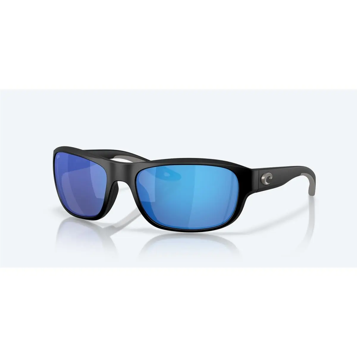 Costa Del Mar Clipperton Matte Black/blue Mirror 580G Polarized 58 mm Sunglasses