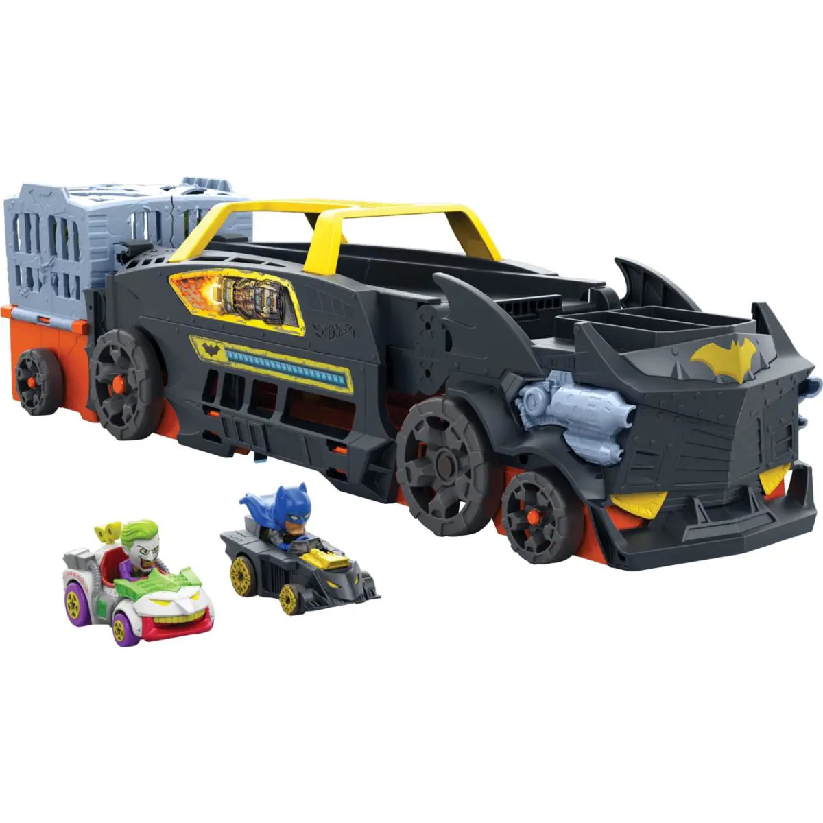 Hot Wheels Racerverse Batman Track Set with Die Cast Vehicles and Hauler