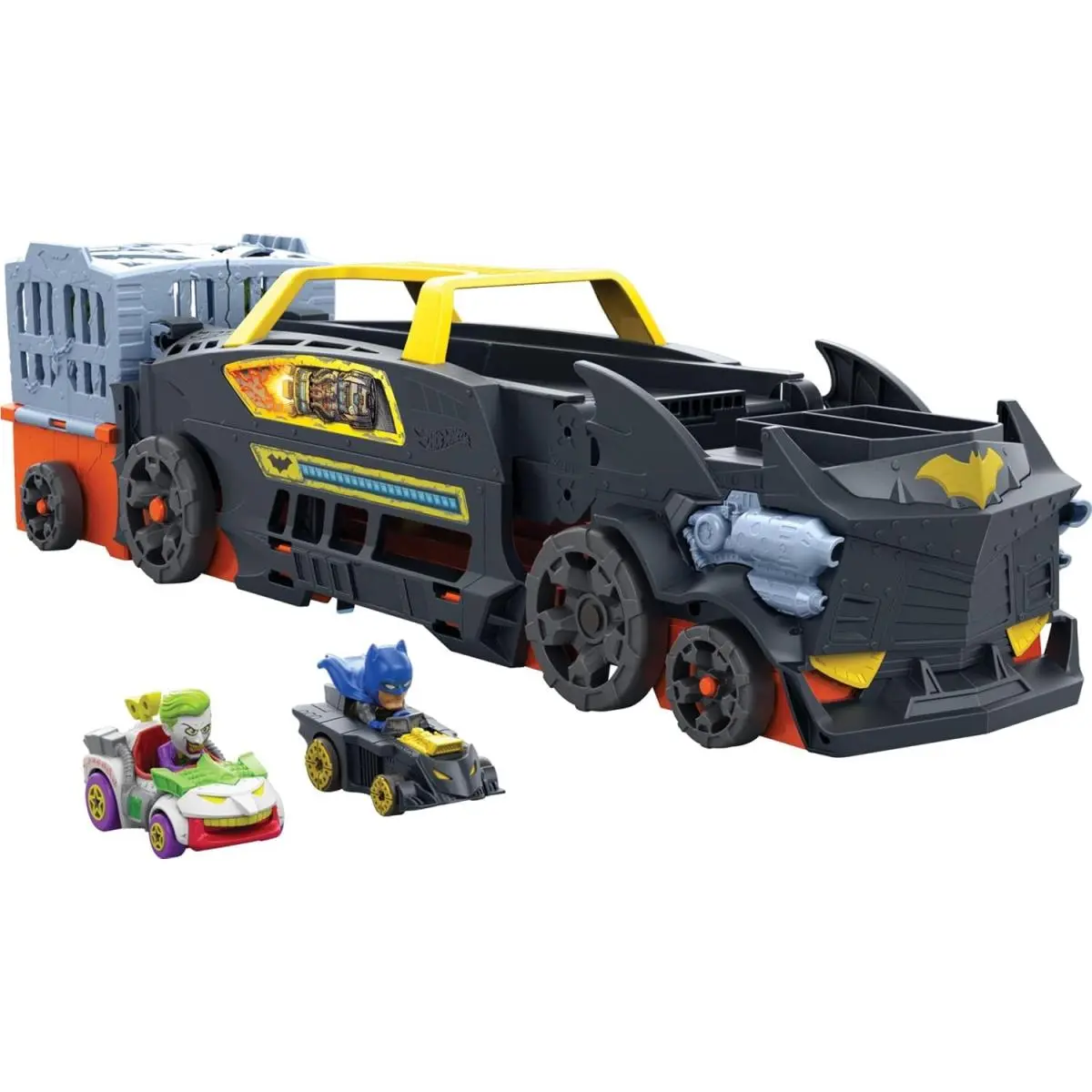 Toy Car Track Racerverse Batmans Escape Chase Vehicle Transforms Into 3-Lane