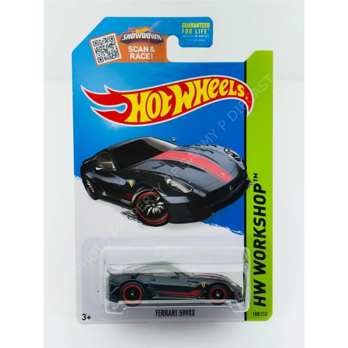 Hot Wheels 2015 Super Treasure Hunt Ferrari 599XX in Blister