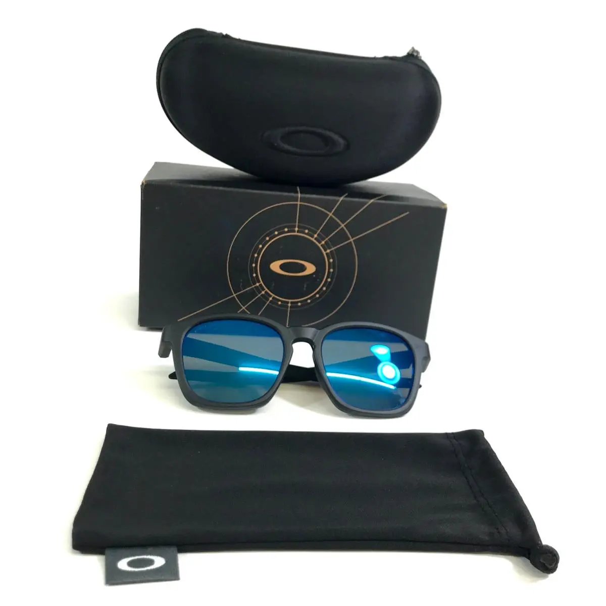 Sunglasses Shackle OO9507D-0152 Matte Black Alt Fit with Prizm Sapphire by Oakley
