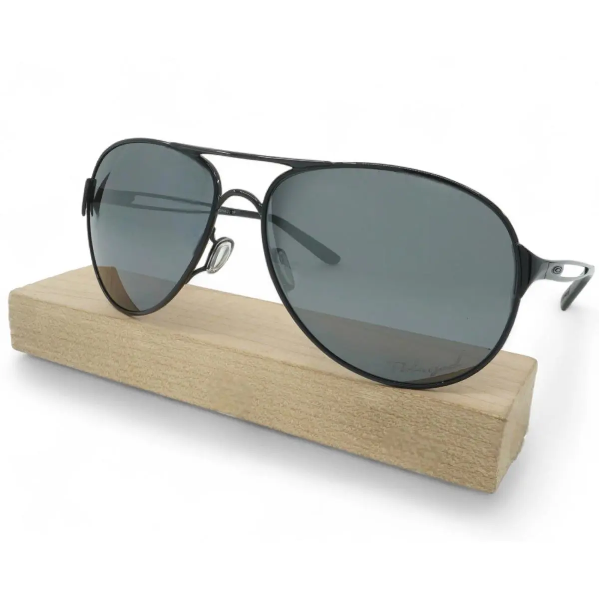 OOO4054-22 Unisex Oakley Caveat Polarized Sunglasses - Frame: Polished Black