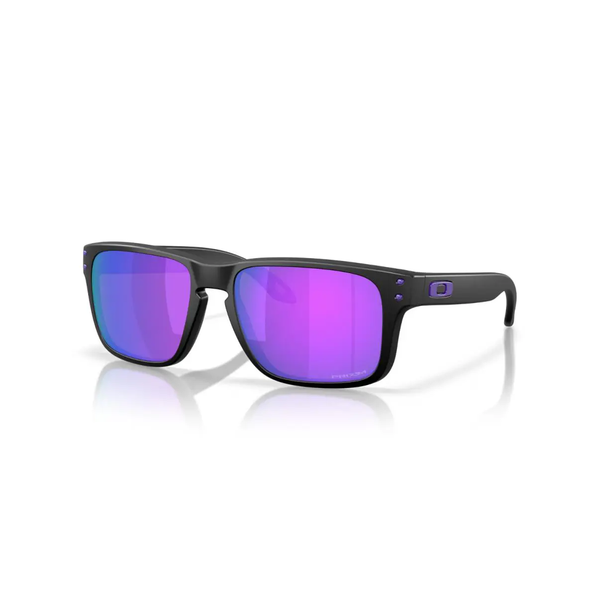 Holbrook S Matte Black Frame Prizm Violet Lens Youth Sunglasses OO9509-06 by Oakley