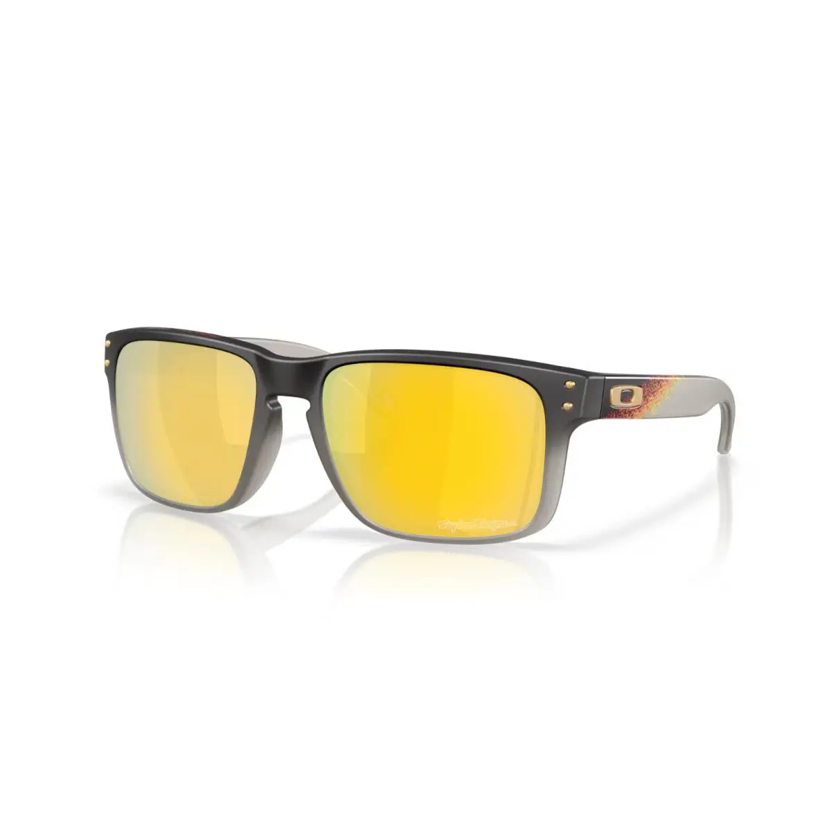 Sunglasses Holbrook OO9102 Tld Black Fade Prizm 24K Polarized by Oakley