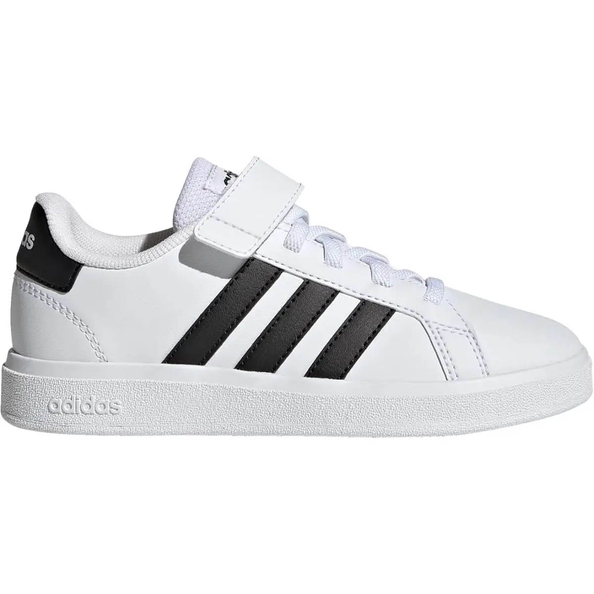 Adidas Grand Court 2.0 Kids School Shoes Children Sneakers White 529