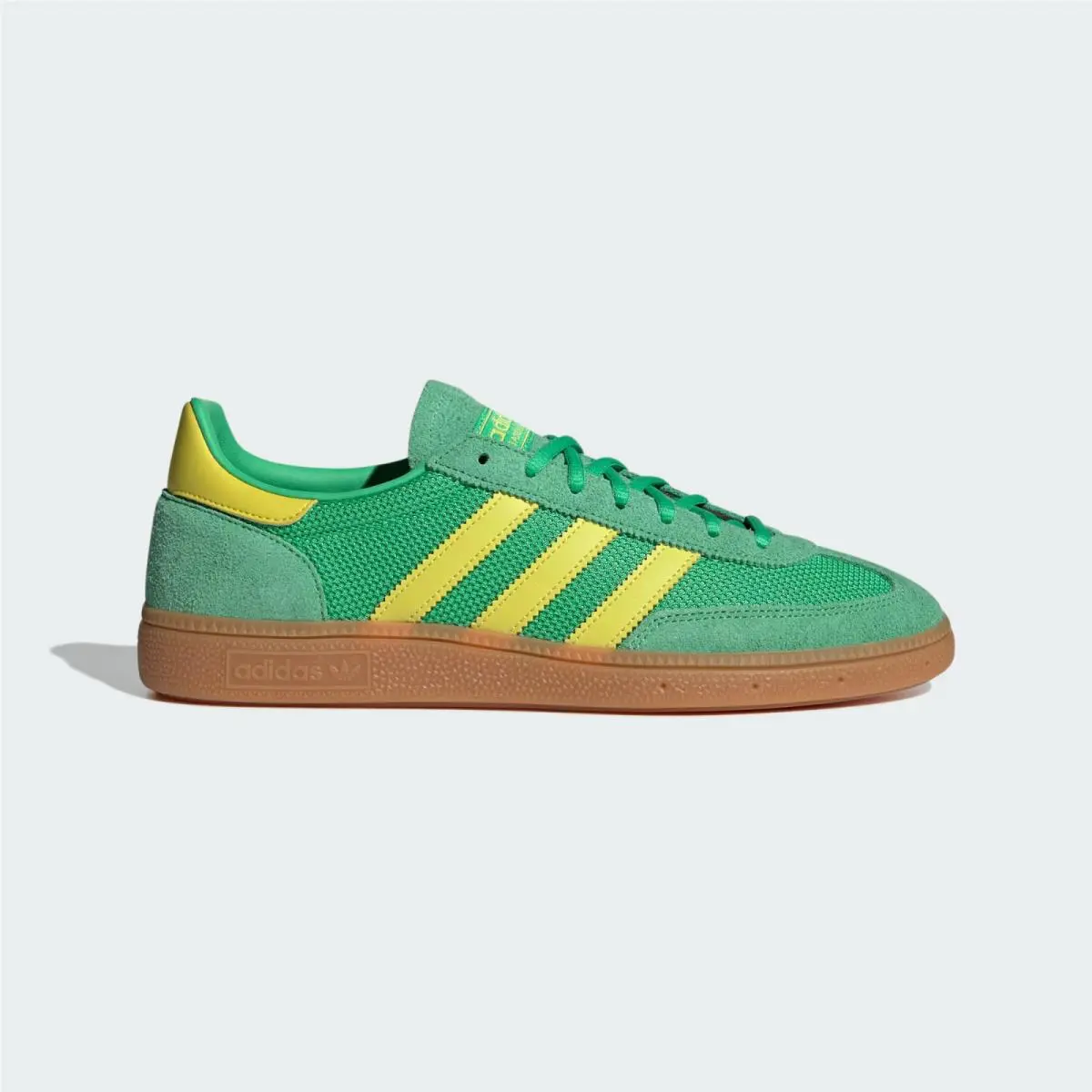 Mens Adidas Handball Spezial JH5444 Energy Green / Pure Sulfur / Gum