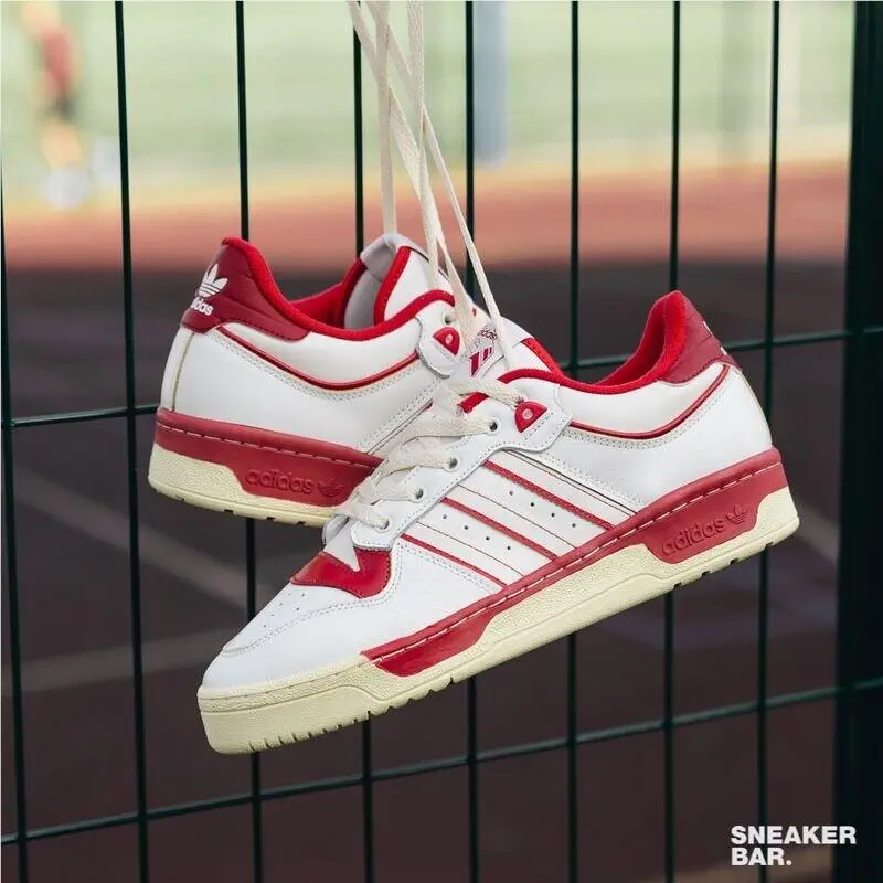 Adidas Rivalry Low 86 Men`s Size 10.5 Athletic Shoe White Sneaker 557