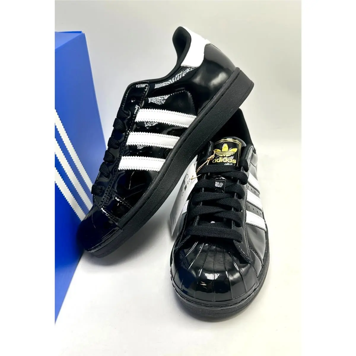 Adidas shoes - adidas Superstar - Superstar - JS4009 - Core Black / Cloud White / Gold Metallic 10