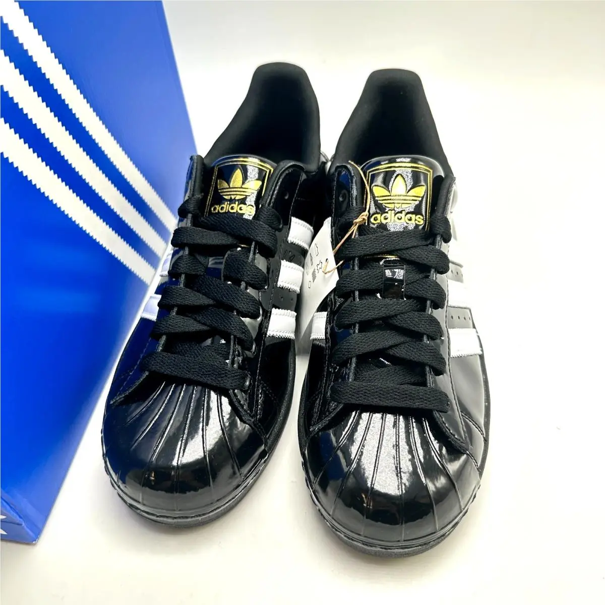 Adidas shoes - adidas Superstar - Superstar - JS4009 - Core Black / Cloud White / Gold Metallic 7