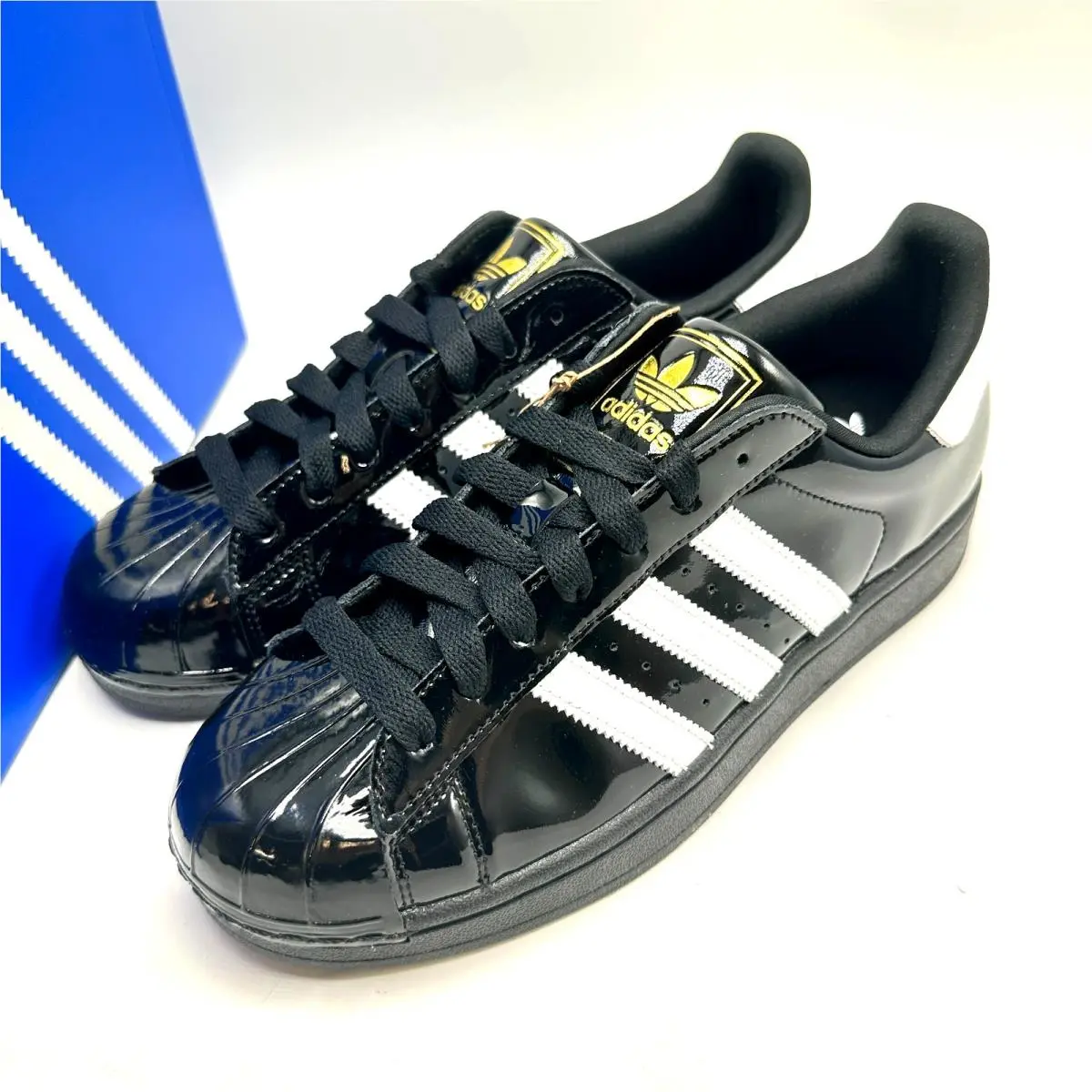 Adidas shoes - adidas Superstar - Superstar - JS4009 - Core Black / Cloud White / Gold Metallic 5