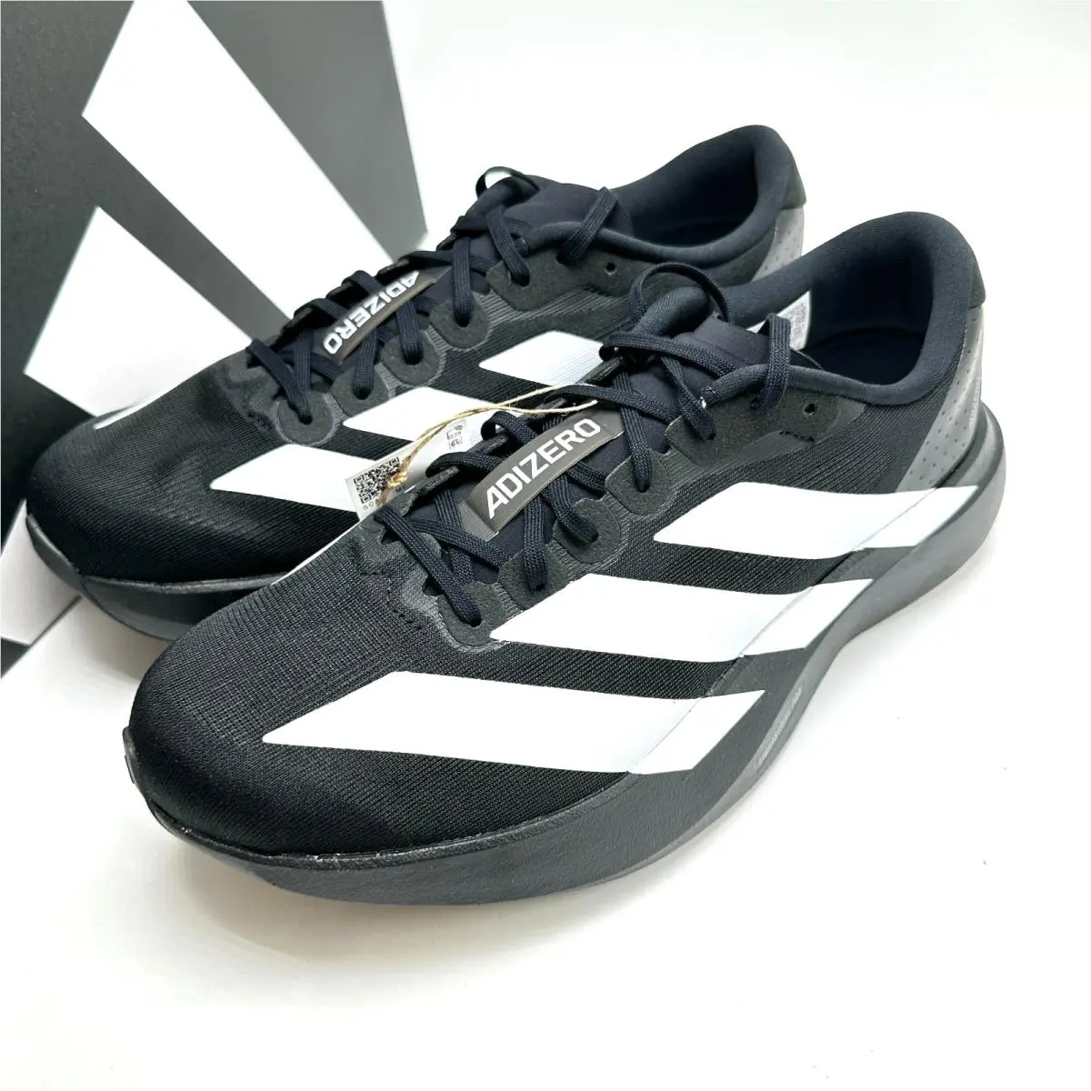 Adidas Adizero Evo SL Black White JP7149 Men`s sz 8-13