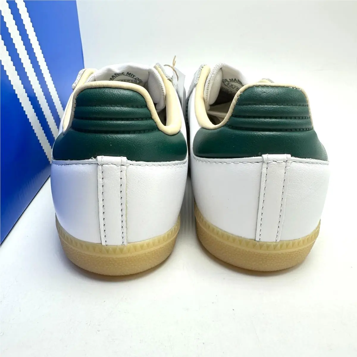 Adidas shoes - adidas Samba - Samba - JS3831 - Cloud White/Collegiate Green/Gum 10