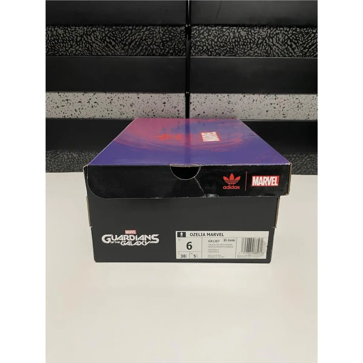 Adidas shoes - adidas Ozelia Marvel Guardians of the Galaxy - GX1207 - CBLACK/SILVMT/CARBON 5