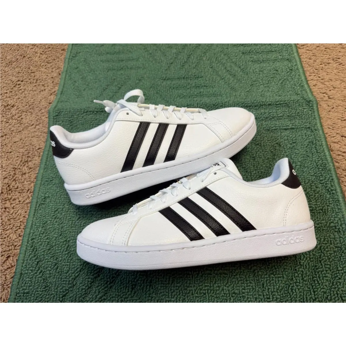 F36483 Adidas Grand Court Footwear White Women`s Size 8 Shoes