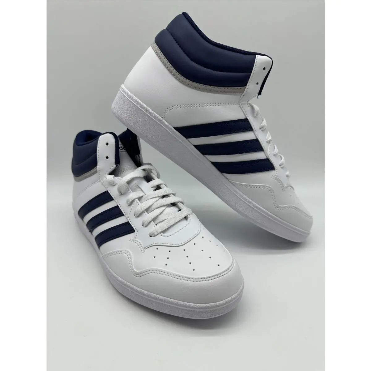 Adidas shoes - Hoops 4.0 Mid - Hoops Mid - White/Blue 4