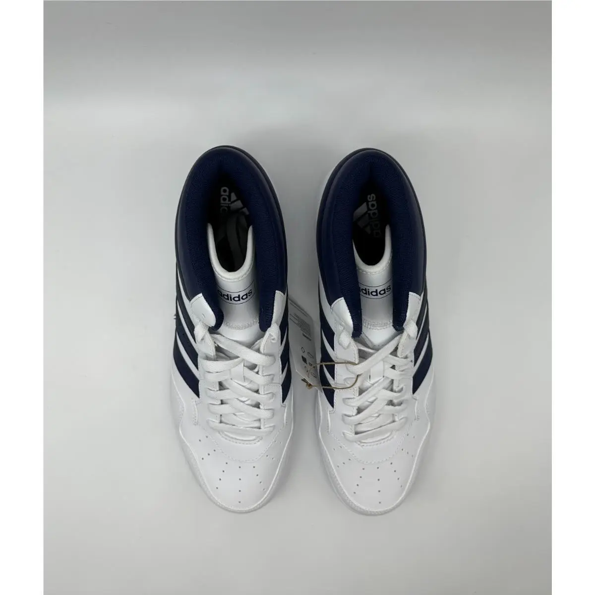Adidas shoes - Hoops 4.0 Mid - Hoops Mid - White/Blue 7