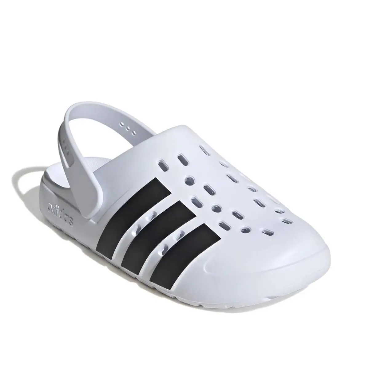 Man`s Clogs  Adilette 2.0 Clog White by Adidas