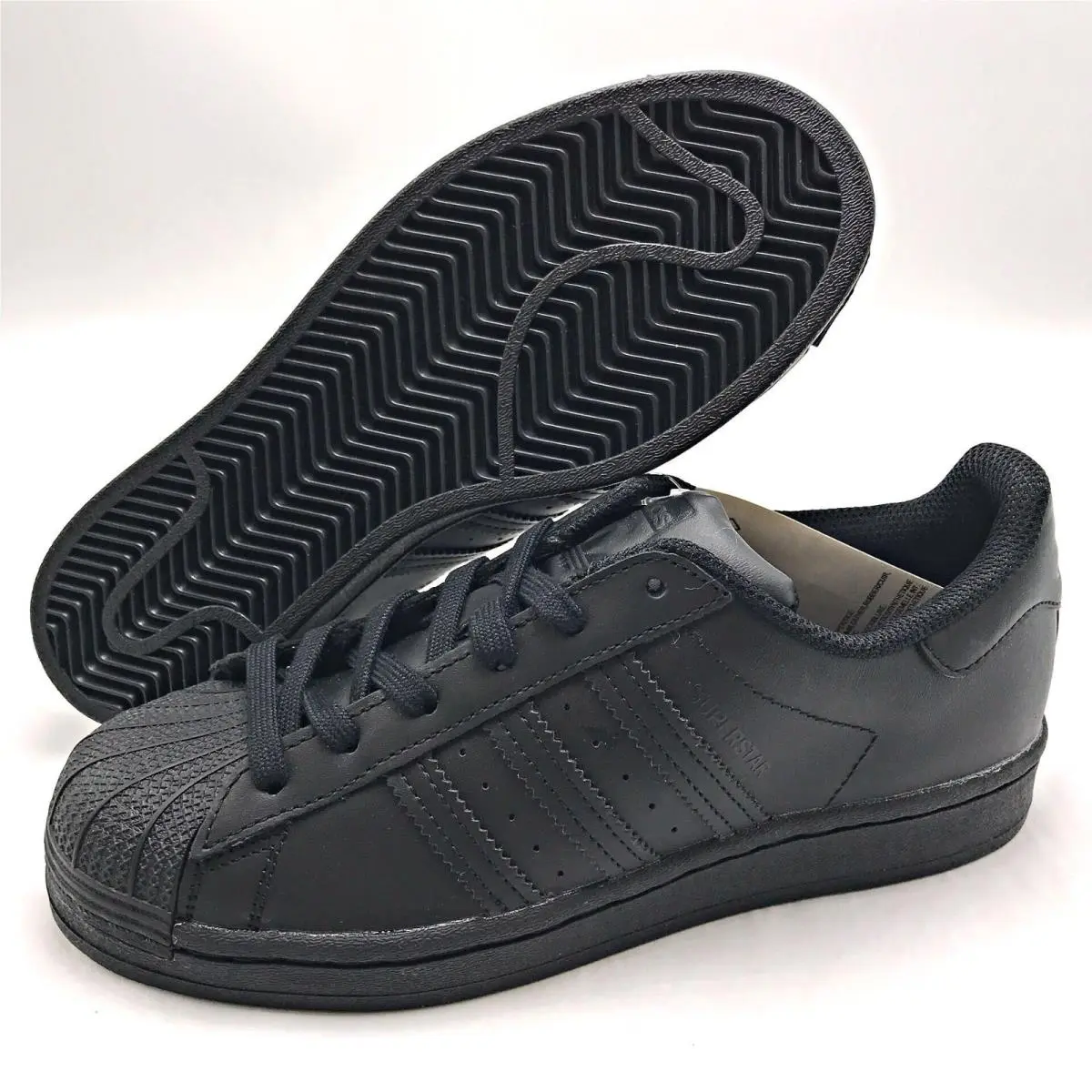 Adidas shoes - adidas Superstar - Superstar - FU7713 - Core Black/Core Black/Core Black 12