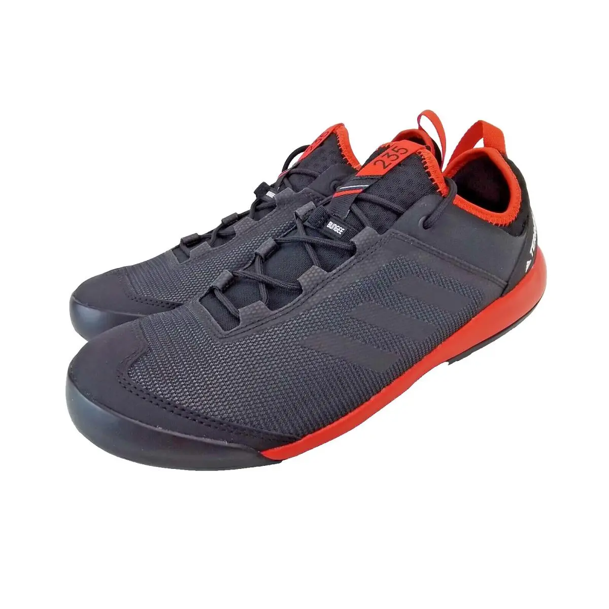 Adidas Terrex Swift Solo S80929 Men`s Size 8 US Black/orange