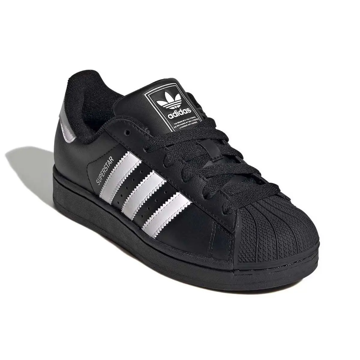 Adidas Superstar II J_black/white/black JH9977-SIZE 5.5 - BLACK/WHITE/BLACK