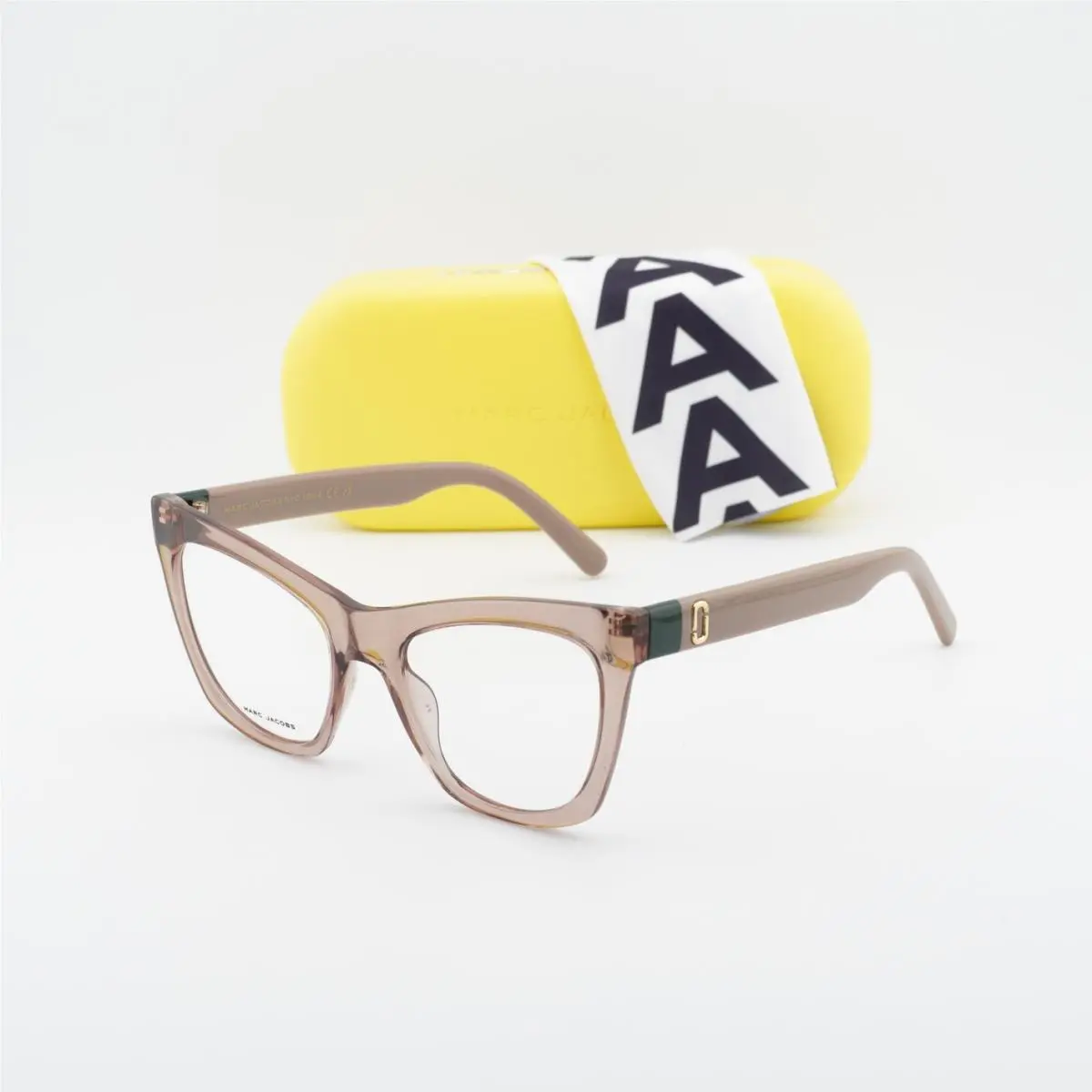 Marc Jacobs Marc 649 0F4500 Transparent Brown 53mm Eyeglasses